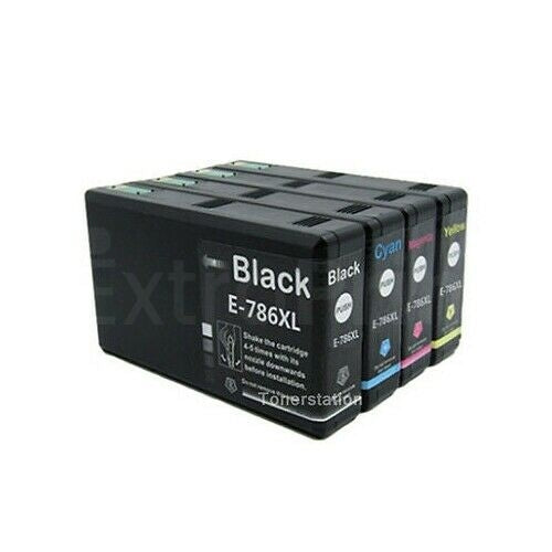 5 Pack Generic for Epson 786XL Ink Cartridge [C13T787192-C13T787492] [C13T787192C13T787492] [2BK,1C,1M,1Y]