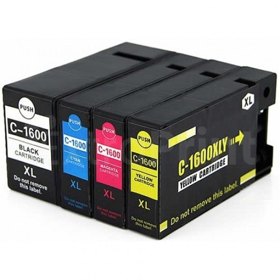 10 Pack Canon PGI-1600XL PGI1600XL Generic High Yield Ink Cartridge [4BK,2C,2M,2Y]