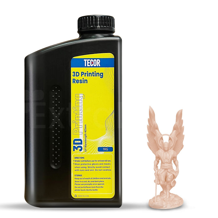 4 x ABS-Like Resin 405nm Photopolymer 1KG For LCD 3D Printers - Beige