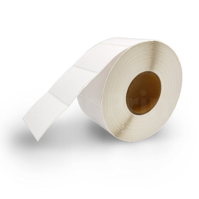 6 Rolls 50mm X 35mm Perforated Direct Thermal Labels White - 1400 Labels per Roll