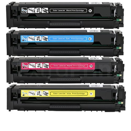 4 Pack HP 206A W2110A-W2113A W2110AW2113A Generic Toner Cartridges [1BK,1C,1M,1Y]