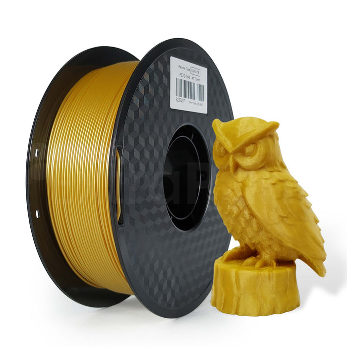 4 x PETG 3D Filament 1.75mm Gold - 1KG