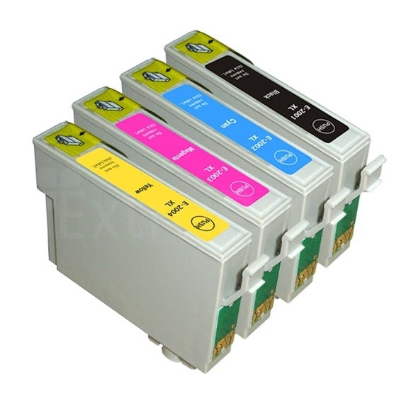 12 Pack Generic for Epson 200XL (C13T201192-C13T201492) High Yield Inkjet Cartridges [3BK,3C,3M,3Y]