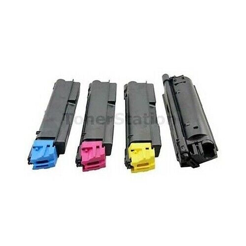 4 Pack Compatible for TK-594 TK594 Toner Cartridges suitable for Kyocera FS-C2026MFP, FS-C2126MFP, FS-C2526MFP, FS-C2626MFP, FS-C5250DN, M-6026CDN, M-6526CDN, P-6026CDN [1BK,1C,1M,1Y]