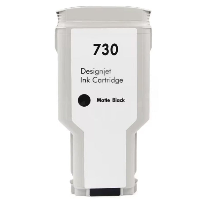HP 730 Generic Matte Black 300ML DesignJet Inkjet Cartridge P2V71A / 3ED51A