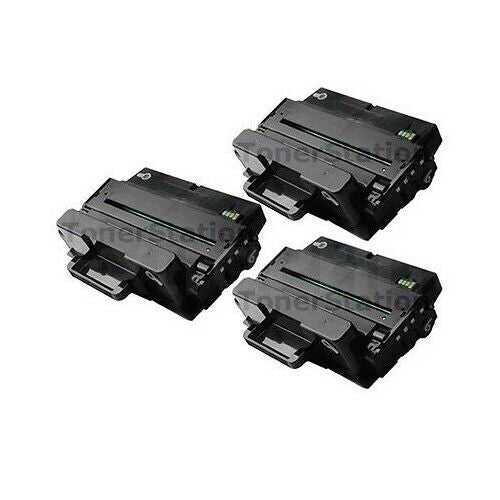 3 x Generic Samsung ML-3310/ ML3310/ ML-3710/ SCX-4833/ SCX-5637/ SCX5737 (MLT-D205L 205) Black High Yield Toner SU965A