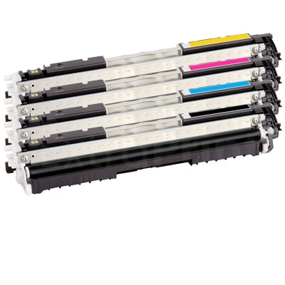 4 Pack Generic Canon LBP 7018C (CART-329B,C,M,Y) Toner Cartridges [1BK,1C,1M,1Y]