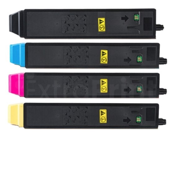 2 Sets of 4 Pack Compatible for TK-8119 TK8119 Toner Cartridges suitable for Kyocera ECOSYS M8130CIDN, M8124CIDN [2BK,2C,2M,2Y]