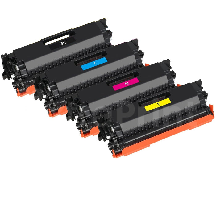 4 Pack Generic Brother TN-851XL TN851XL High Yield Toner Cartridges Combo [1BK,1C,1M,1Y]