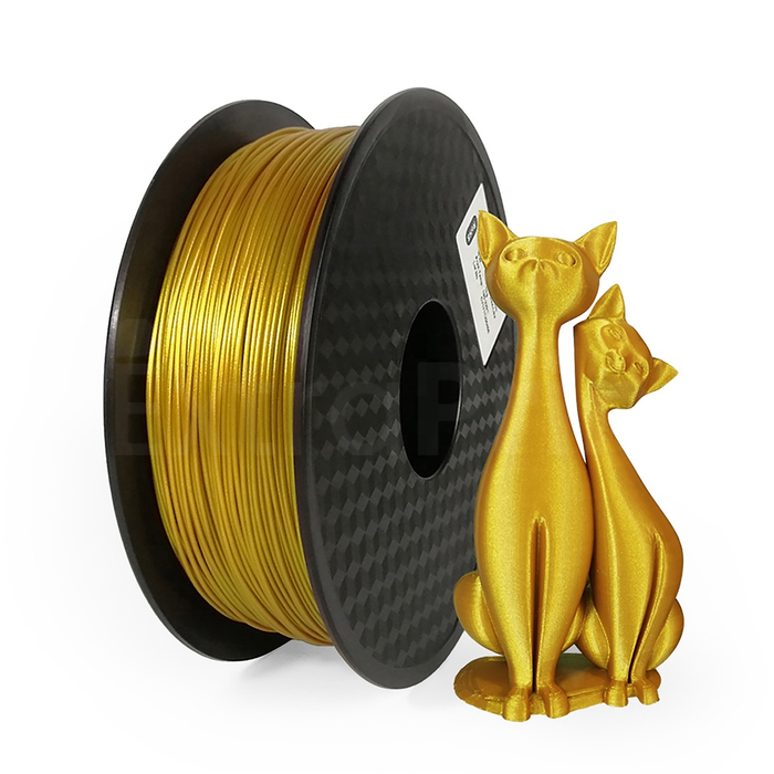 4 x PLA 3D Filament 1.75mm Metal Like Gold - 1KG