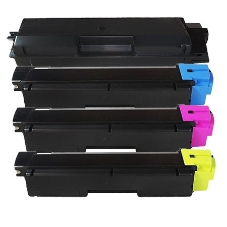 2 sets of 4 Pack Compatible for TK-594 TK594 Toner Cartridges suitable for Kyocera FS-C2026MFP, FS-C2126MFP, FS-C2526MFP, FS-C2626MFP, FS-C5250DN, M-6026CDN, M-6526CDN, P-6026CDN [2BK,2C,2M,2Y]