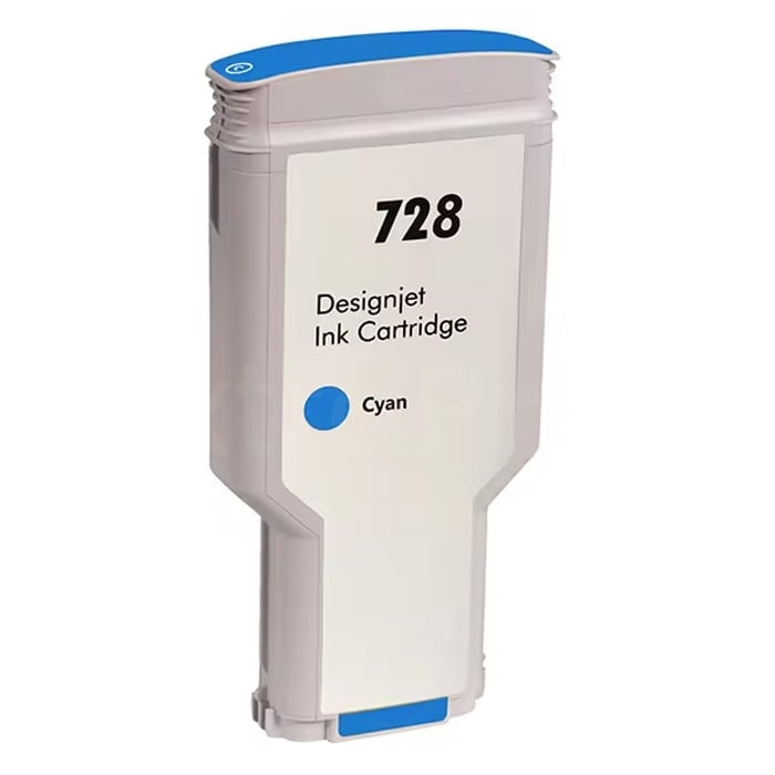 HP 728 Generic Cyan 300ML Inkjet Cartridge F9K17A