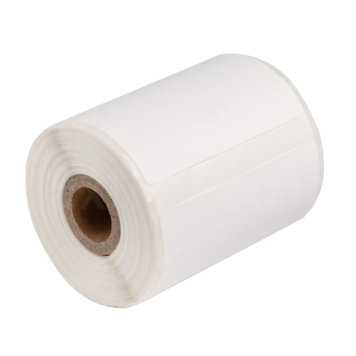 3 Rolls 40mm x 80mm Multi-purpose Direct Thermal Labels White - 100 Labels per roll (13mm Core)