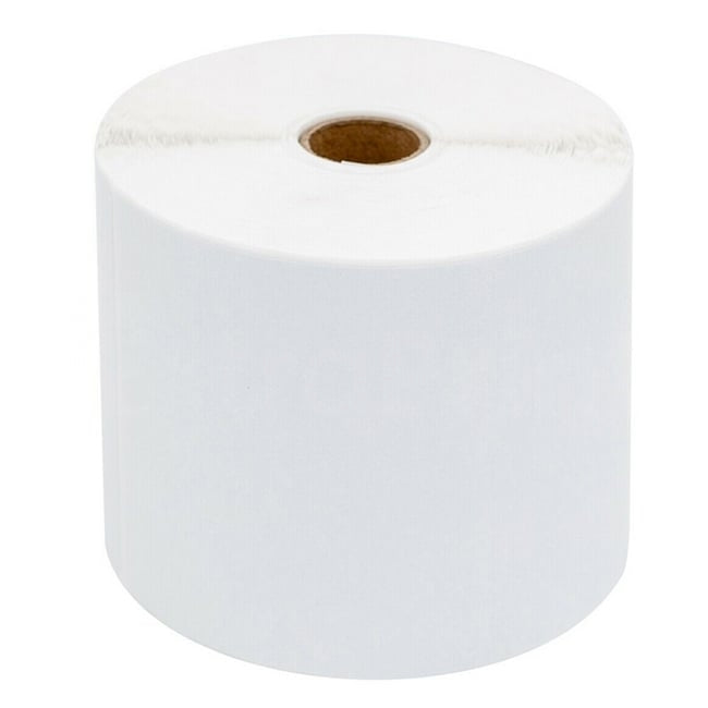 24 Rolls 100mm X 150mm Perforated Direct Thermal Labels White - 500 Labels per Roll (with 25mm Core)